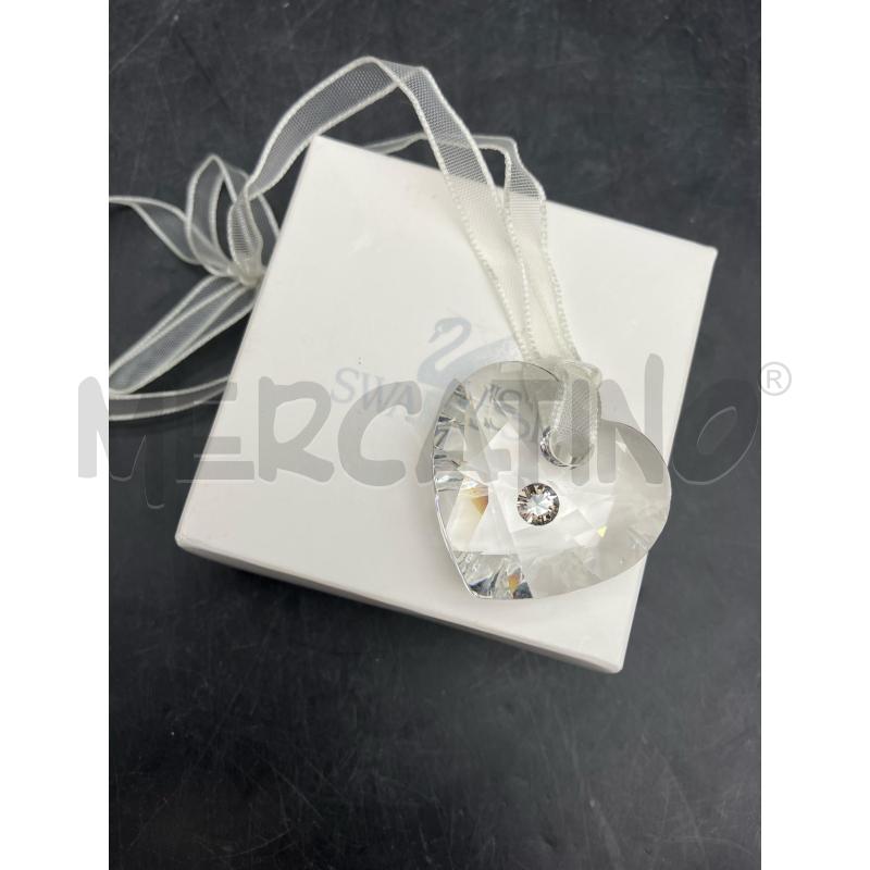 CIONDOLO SWAROVSKI CUORE | Mercatino dell'Usato Roma garbatella 1