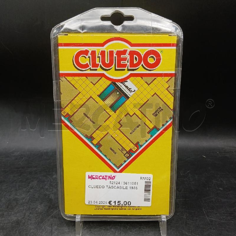 CLUEDO TASCABILE 1986 | Mercatino dell'Usato Roma garbatella 3