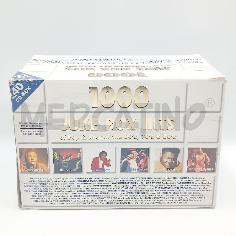 COF CD 1000 JUKE BOX HITS  | Mercatino dell'Usato Roma garbatella 1