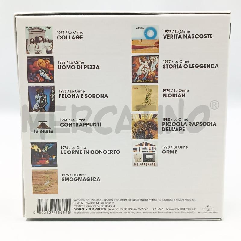COF LE ORME 11 CD LIMITED EDITION | Mercatino dell'Usato Roma garbatella 2