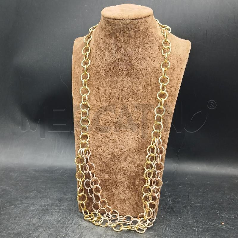 COLLANA 1AR CATENA DORATA  | Mercatino dell'Usato Roma garbatella 1