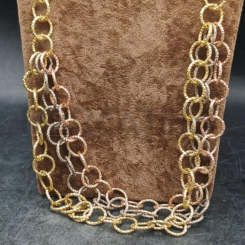 COLLANA 1AR CATENA DORATA  | Mercatino dell'Usato Roma garbatella 2