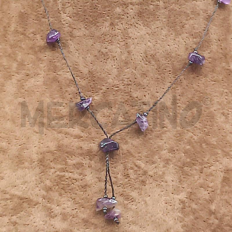 COLLANA AMETISTA  | Mercatino dell'Usato Roma garbatella 2