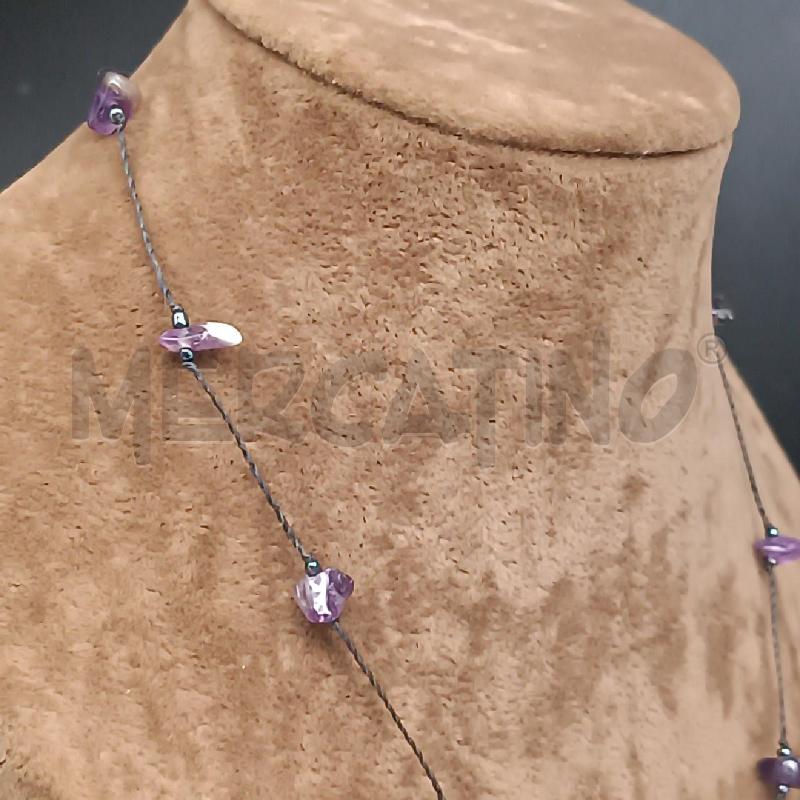 COLLANA AMETISTA  | Mercatino dell'Usato Roma garbatella 3