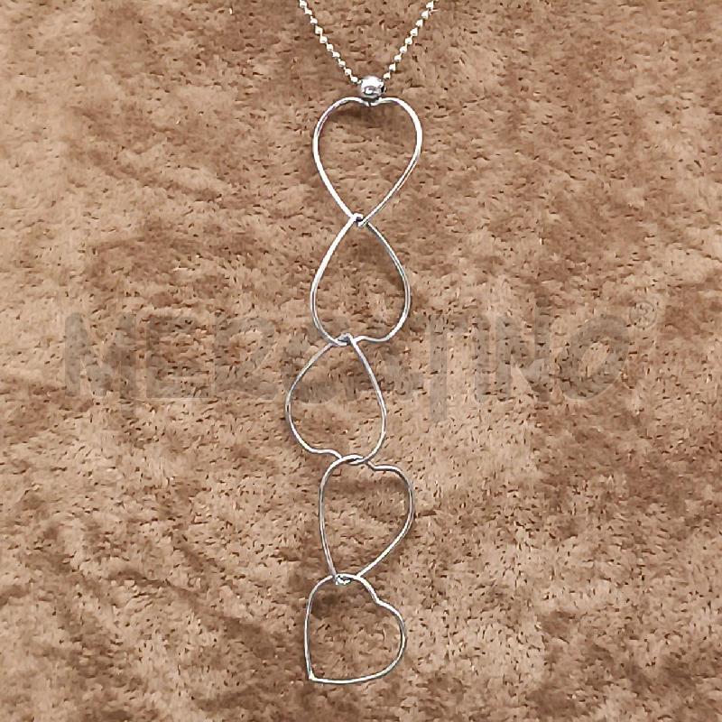 COLLANA ARG* CUORI  | Mercatino dell'Usato Roma garbatella 2