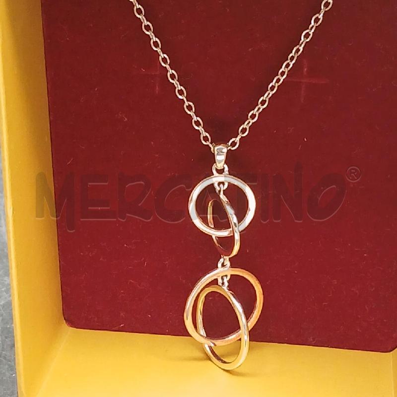 COLLANA ARG CERCHI  | Mercatino dell'Usato Roma garbatella 2