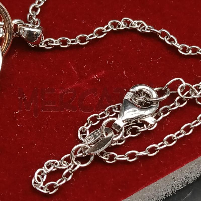COLLANA ARG CERCHI  | Mercatino dell'Usato Roma garbatella 3