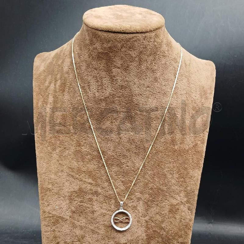 COLLANA ARG CIONDOLO LOVE | Mercatino dell'Usato Roma garbatella 1