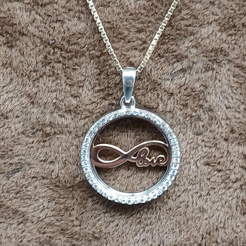 COLLANA ARG CIONDOLO LOVE | Mercatino dell'Usato Roma garbatella 2