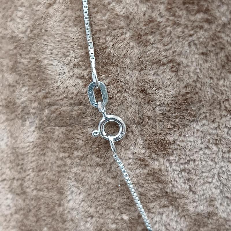 COLLANA ARG CIONDOLO PIETRA CELESTE  | Mercatino dell'Usato Roma garbatella 3