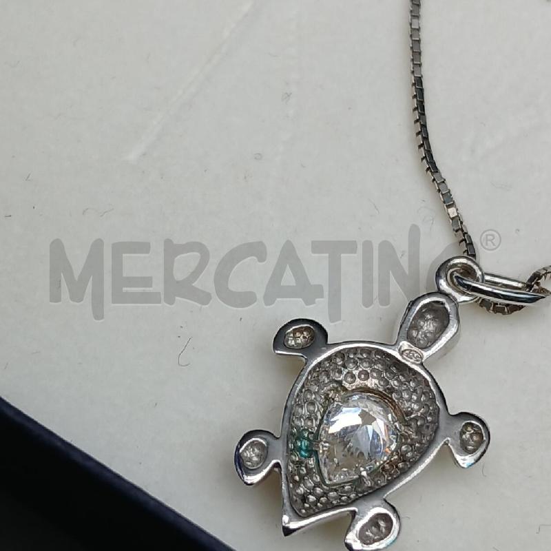 COLLANA ARG CIONDOLO TARTARUGA | Mercatino dell'Usato Roma garbatella 3