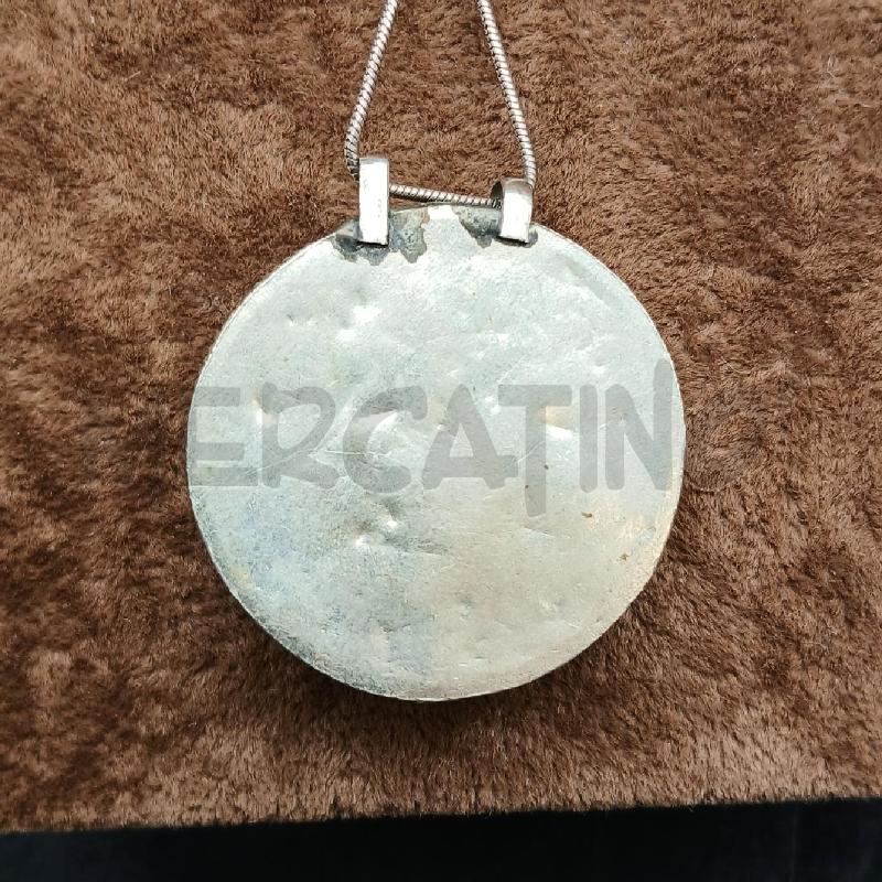 COLLANA ARG CIONDOLO TONDO  | Mercatino dell'Usato Roma garbatella 3