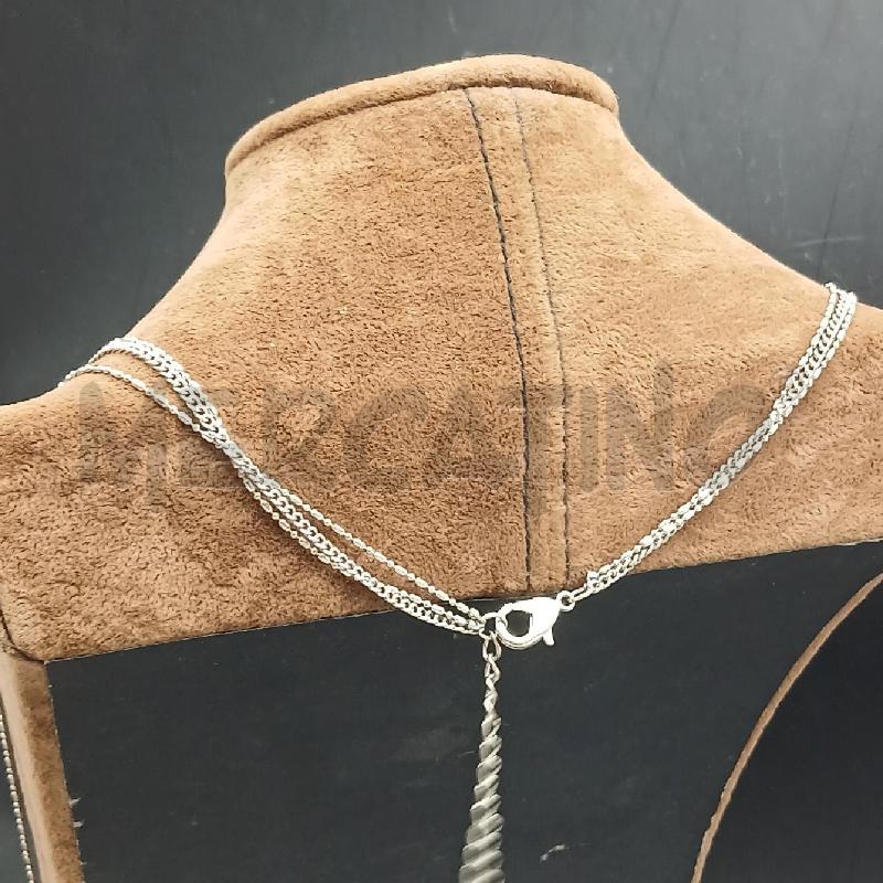COLLANA ARG CUORE ALBERO DELLA VITA  | Mercatino dell'Usato Roma garbatella 3