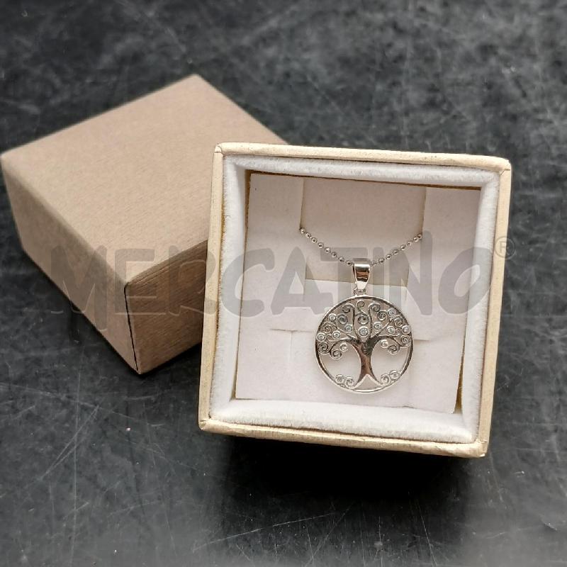 COLLANA ARG DET ALBERO DALLA VITA  | Mercatino dell'Usato Roma garbatella 1