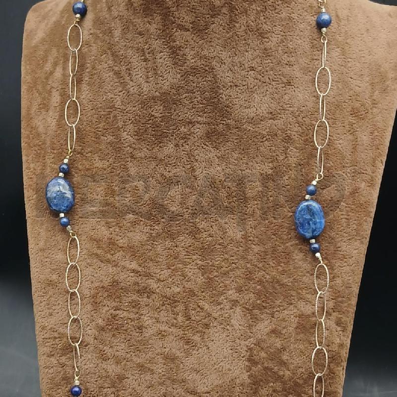 COLLANA ARG DET BLU  | Mercatino dell'Usato Roma garbatella 2
