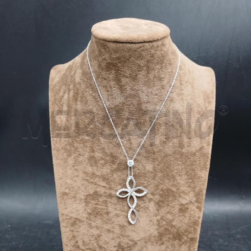 COLLANA ARG DET CROCE | Mercatino dell'Usato Roma garbatella 1
