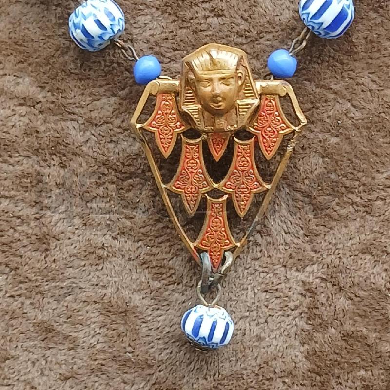 COLLANA ARG DET PERLIE BLU | Mercatino dell'Usato Roma garbatella 2