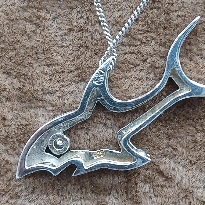 COLLANA ARG DET PESCE | Mercatino dell'Usato Roma garbatella 3