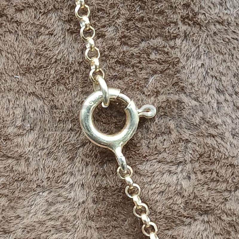 COLLANA ARG DET PIETRE CELESTE DET CIODNOLO  | Mercatino dell'Usato Roma garbatella 3