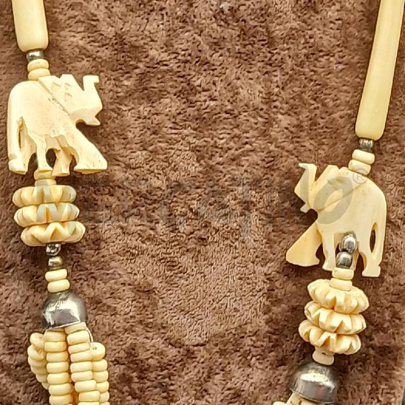 COLLANA BEIGE ELE F | Mercatino dell'Usato Roma garbatella 3