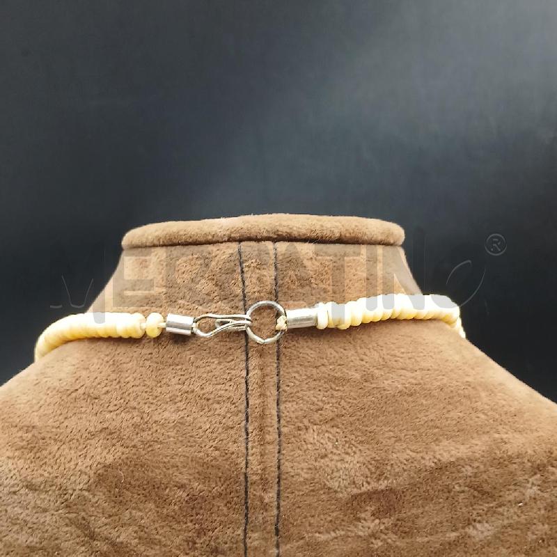 COLLANA BEIGE ELE F | Mercatino dell'Usato Roma garbatella 4
