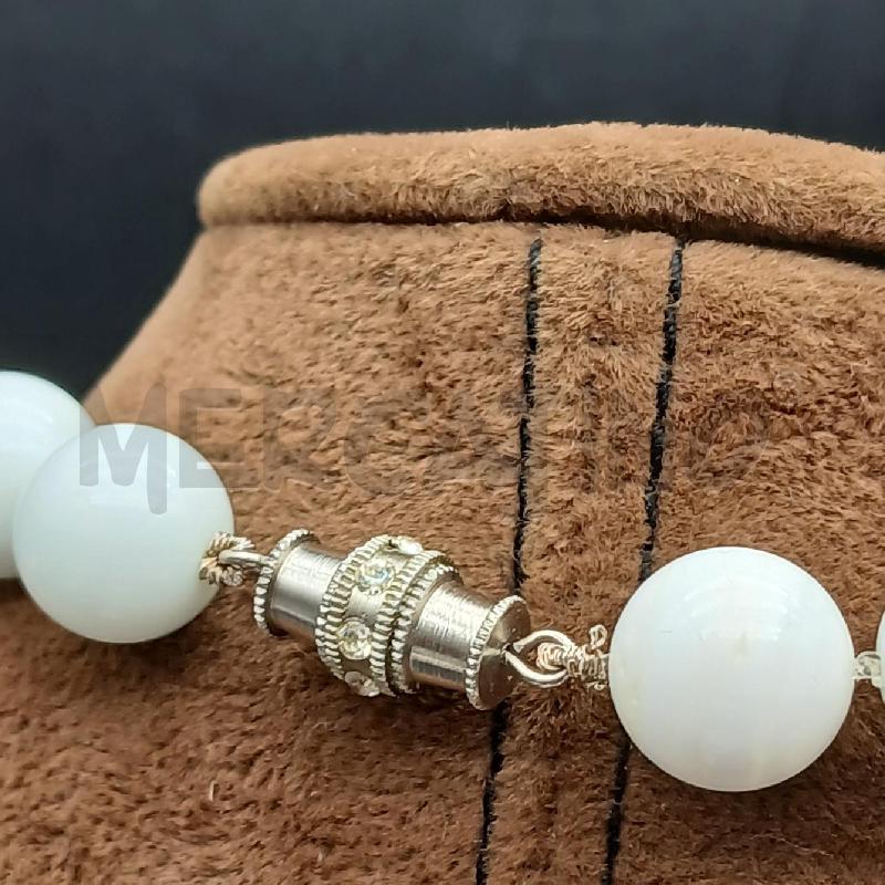 COLLANA BIANCO  E ARG | Mercatino dell'Usato Roma garbatella 2