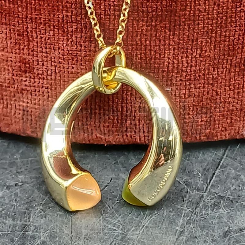 COLLANA BOCCADAMO DOR DET CIONDOLO PIETRA VERDE E ROSS | Mercatino dell'Usato Roma garbatella 2
