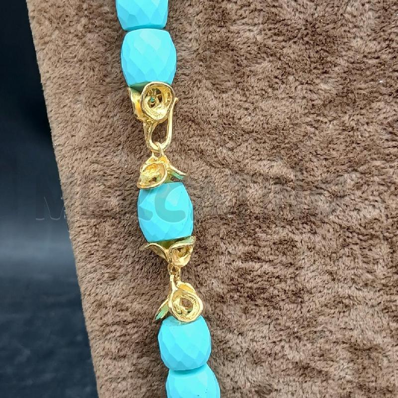 COLLANA CIL AZZURRA | Mercatino dell'Usato Roma garbatella 2