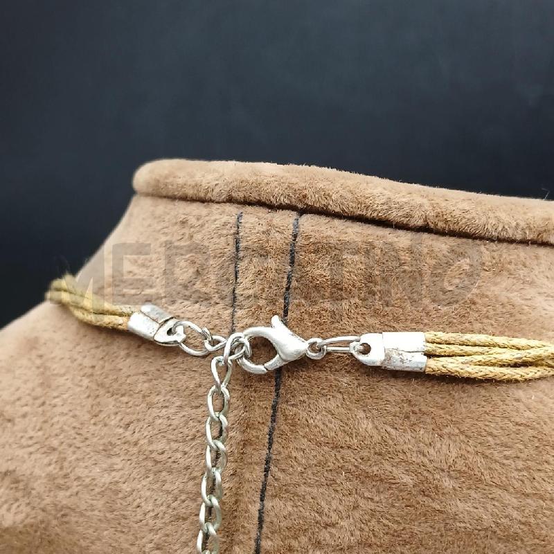 COLLANA DET CIONDOLO MARRONE | Mercatino dell'Usato Roma garbatella 4