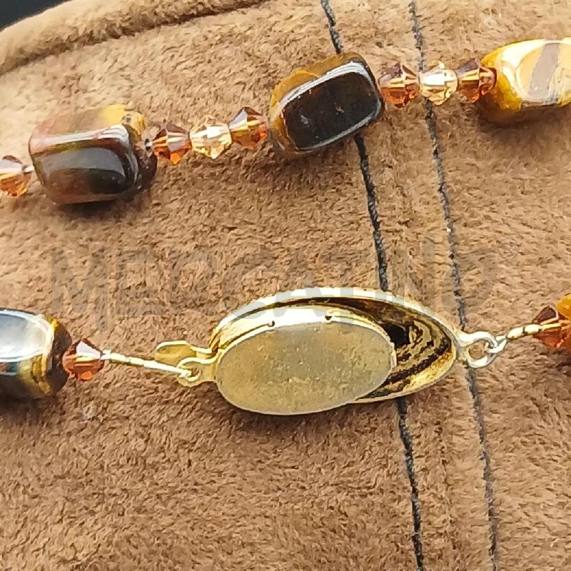 COLLANA DET MARRONE QUA | Mercatino dell'Usato Roma garbatella 5