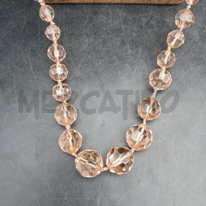COLLANA DET PERLINE ROSA | Mercatino dell'Usato Roma garbatella 2