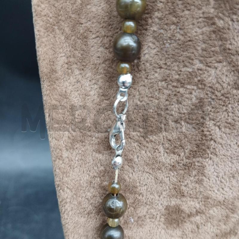 COLLANA DET PERLINE VERDE | Mercatino dell'Usato Roma garbatella 3