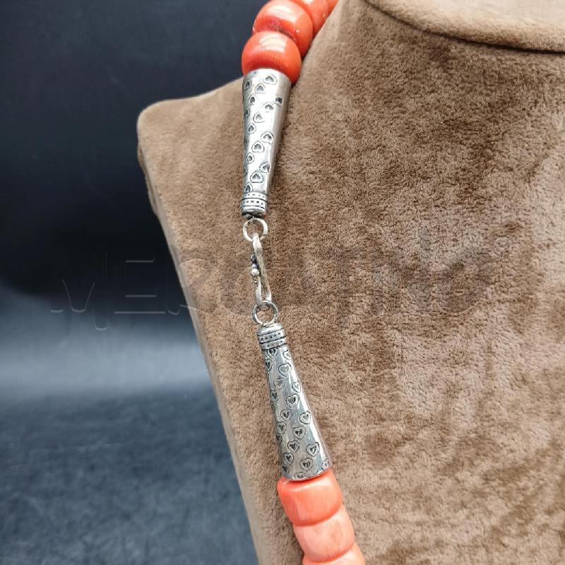 COLLANA DET PIETRA ARANCIONE  | Mercatino dell'Usato Roma garbatella 3