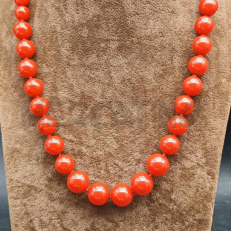 COLLANA DET PIETRE ARANCIONE  | Mercatino dell'Usato Roma garbatella 2