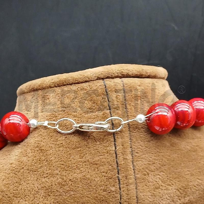 COLLANA DET PIETRE ROSSA | Mercatino dell'Usato Roma garbatella 4