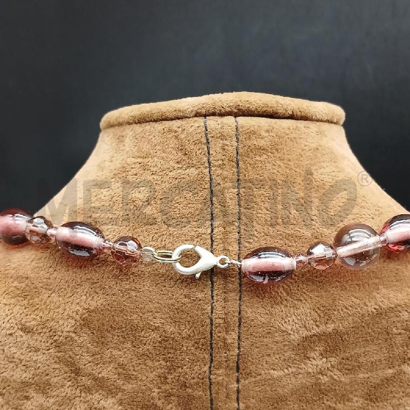 COLLANA DET PIETRE VIOLA | Mercatino dell'Usato Roma garbatella 3