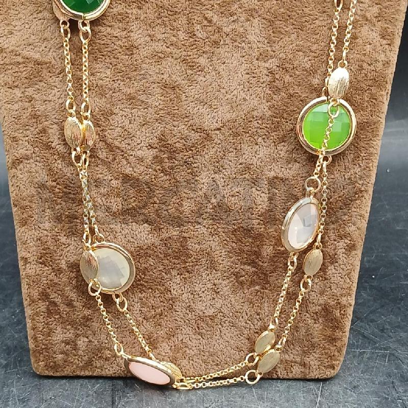 COLLANA DOR DET PIETRE COLOR  | Mercatino dell'Usato Roma garbatella 2