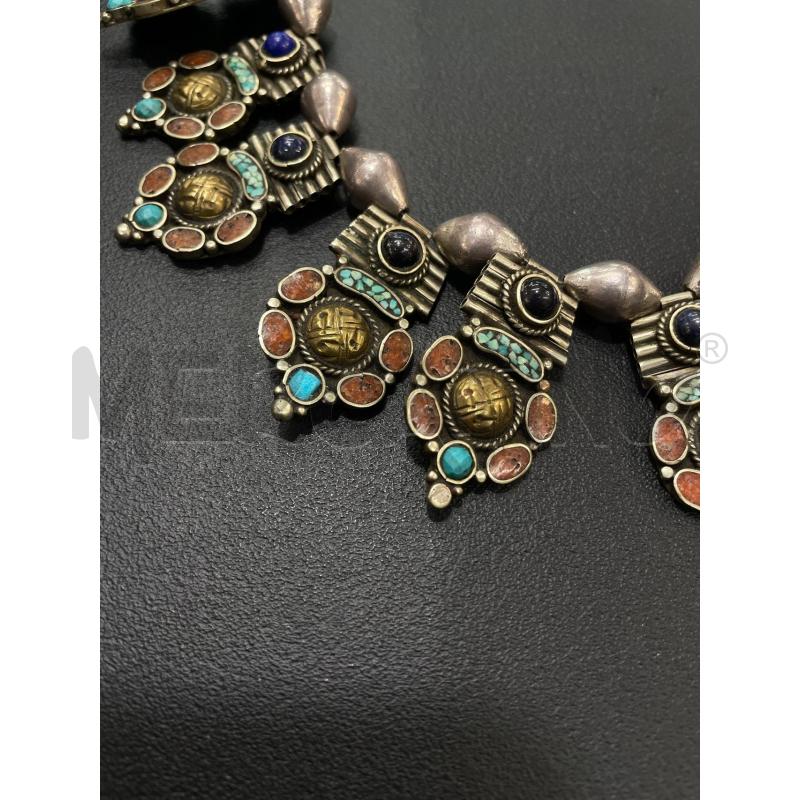 COLLANA ETNICA MULTI CIONDOLI | Mercatino dell'Usato Roma garbatella 2