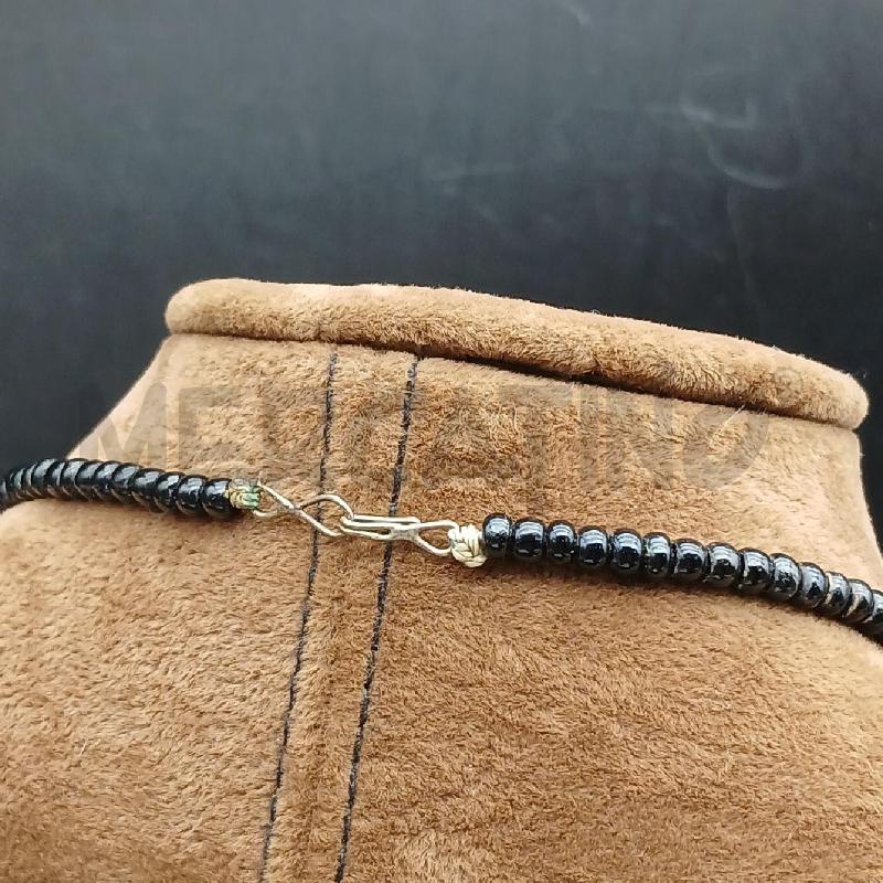 COLLANA ETNICA PERLINE NERE | Mercatino dell'Usato Roma garbatella 3