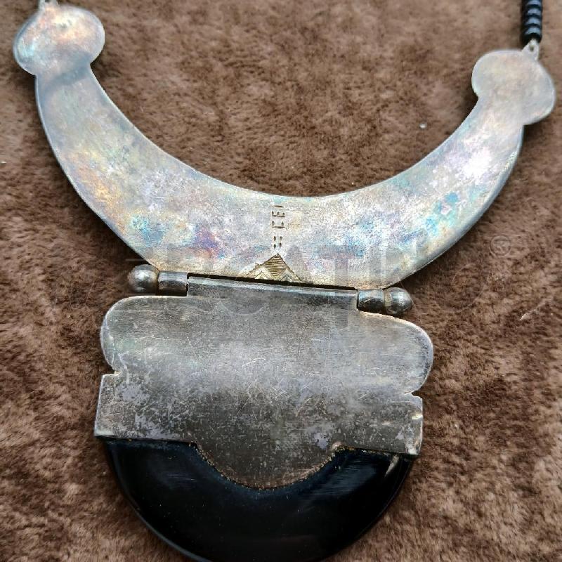 COLLANA ETNICA PERLINE NERE | Mercatino dell'Usato Roma garbatella 4