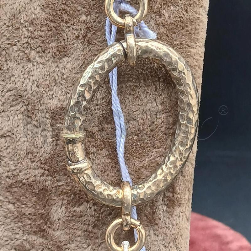 COLLANA GRIGIO LUNGA CHIUS OVALE  | Mercatino dell'Usato Roma garbatella 2