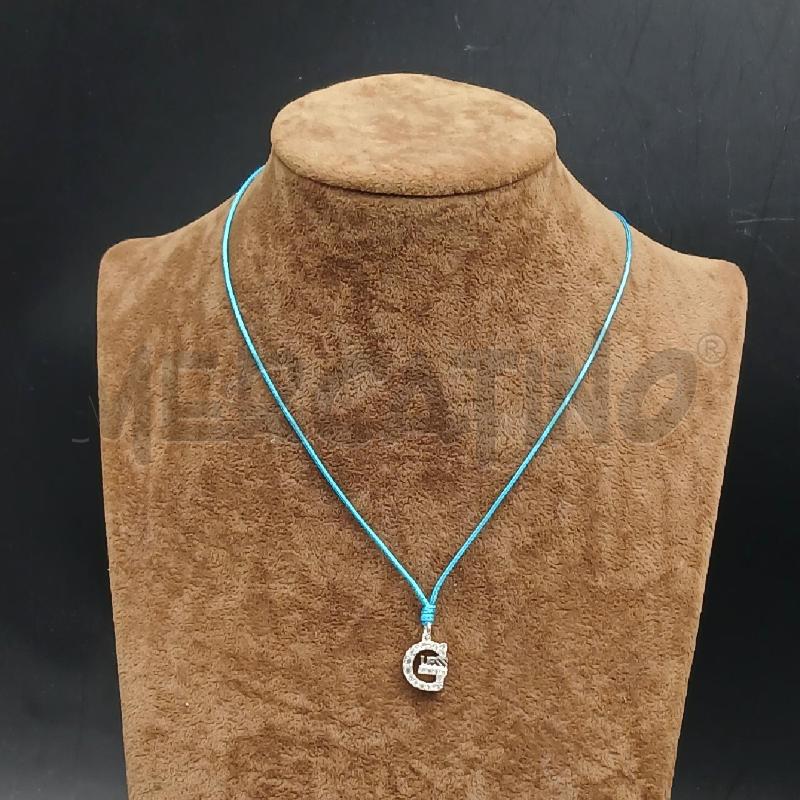 COLLANA LACCIO GUESS CIONDOLO G | Mercatino dell'Usato Roma garbatella 1