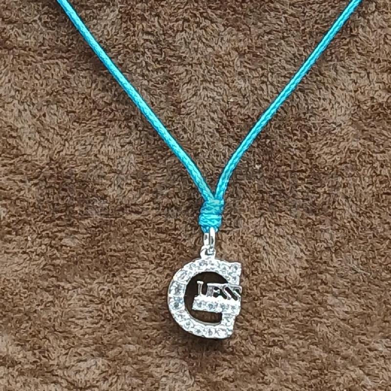 COLLANA LACCIO GUESS CIONDOLO G | Mercatino dell'Usato Roma garbatella 2