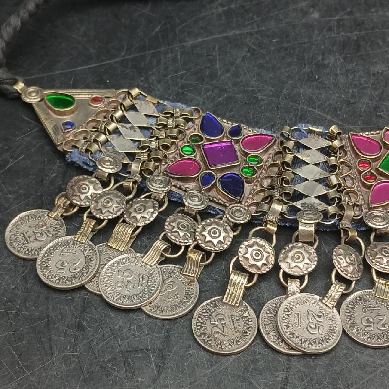 COLLANA LACCIO LAC ROSA E BLU | Mercatino dell'Usato Roma garbatella 2