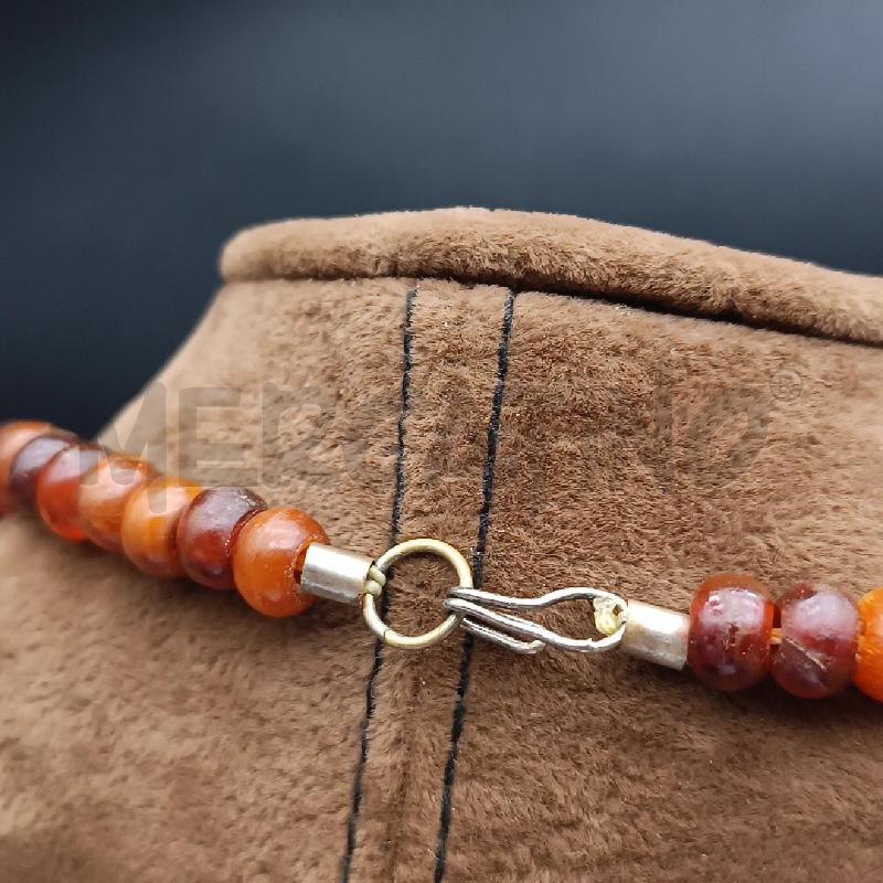 COLLANA LEGNO SFERE  | Mercatino dell'Usato Roma garbatella 4