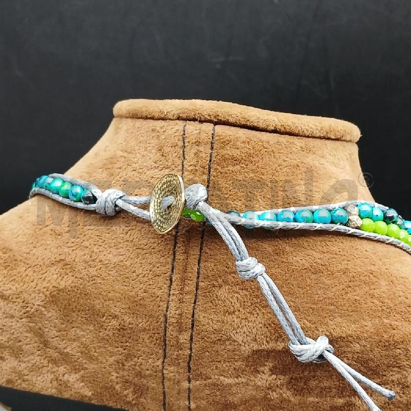 COLLANA LUNGA DET PERLINE VERDE | Mercatino dell'Usato Roma garbatella 4