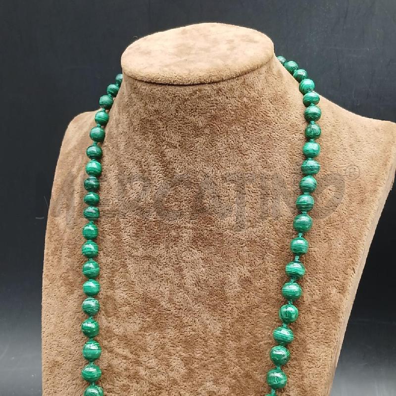 COLLANA MALACHITE VERDE | Mercatino dell'Usato Roma garbatella 3