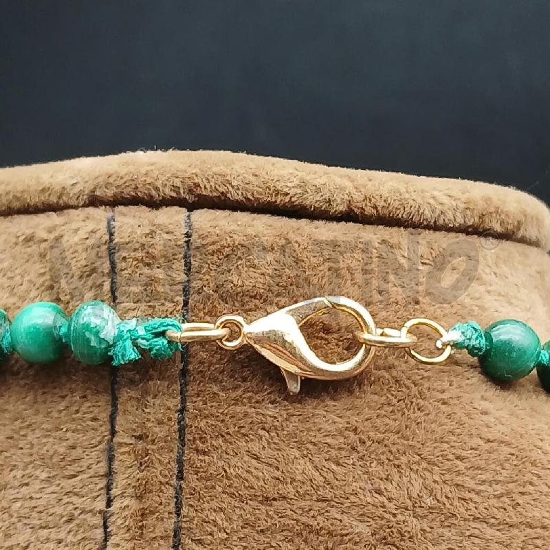 COLLANA MALACHITE VERDE | Mercatino dell'Usato Roma garbatella 4