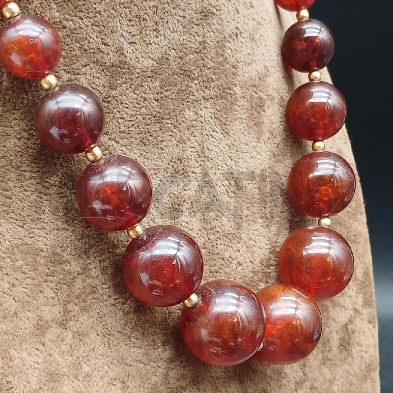 COLLANA MARRONE | Mercatino dell'Usato Roma garbatella 4