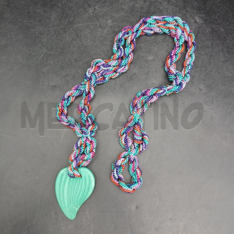 COLLANA MISSONI VERDE LACCIO COLO | Mercatino dell'Usato Roma garbatella 1